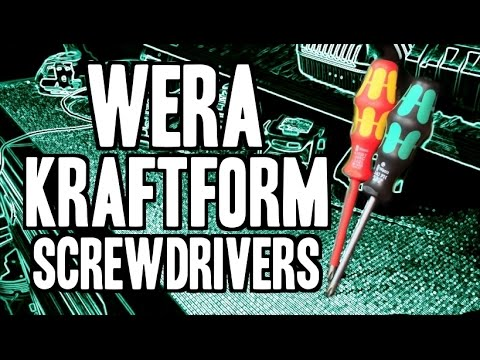 WERA Kraftform Plus Screwdriver Sets Video