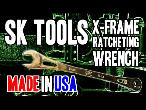 Real Tool Reviews' SK Tools X-Frame Ratcheting Wrench Video