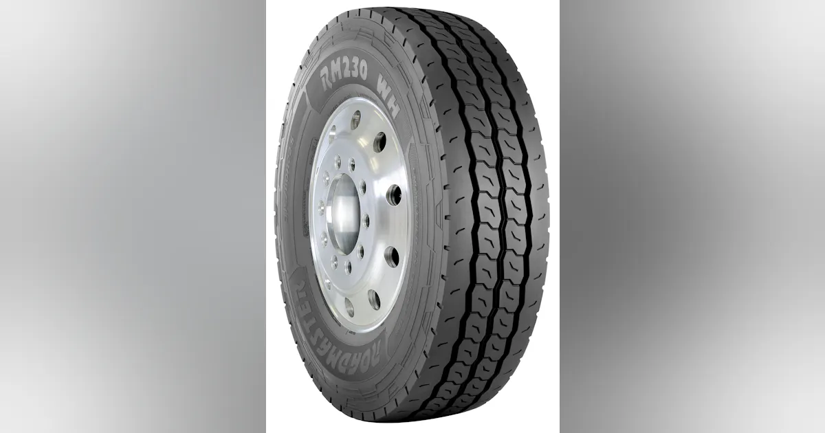 Roadmaster Rm230wb Cooper Tire launches Roadmaster RM230 WH Waste-Haul Tire | Fleet ...