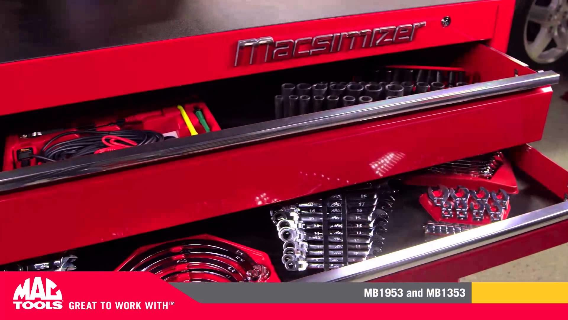 Mac Tools Toolboxes, Nos. MB1953 and MB1353 Video