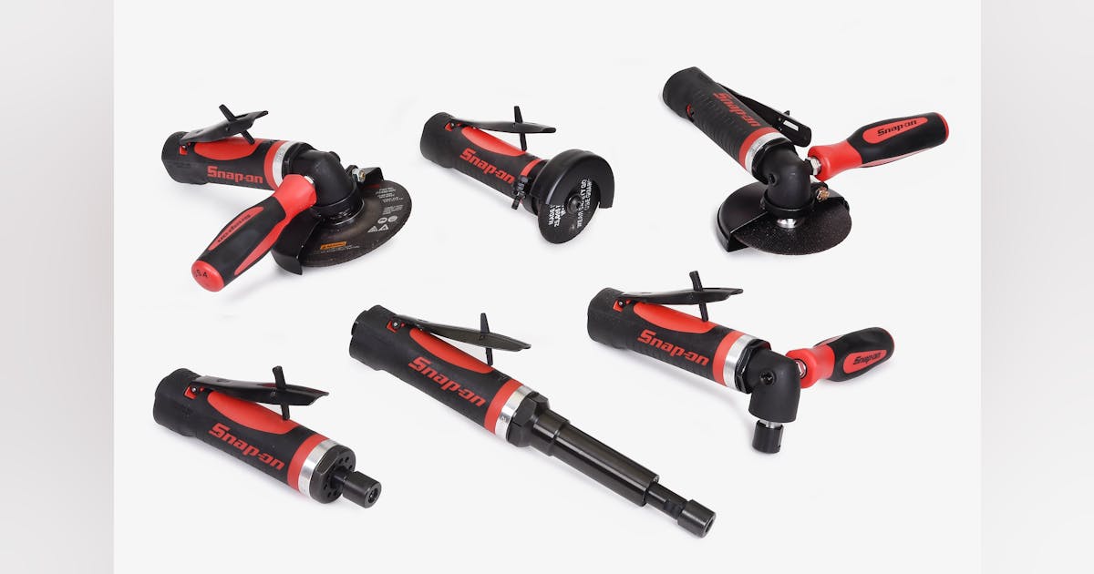 Snap on angle die grinder deals