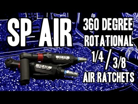 Real Tool Reviews: SP Air 360-Degree Rotational Head Air Ratchets Video