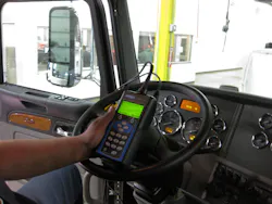 The Midtronics EXP-1000 HD Heavy Duty Expandable Electrical Diagnostic Platform in use. The Midtronics EXP-1000 HD Heavy Duty Expandable Electrical Diagnostic Platform in use.