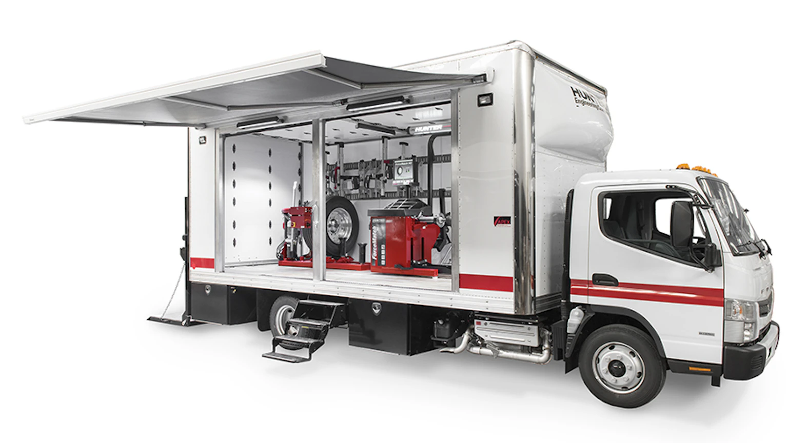 Mobile Service Rig Heavy Duty Mobile Service Truck From: Hunter Engineering Company ...