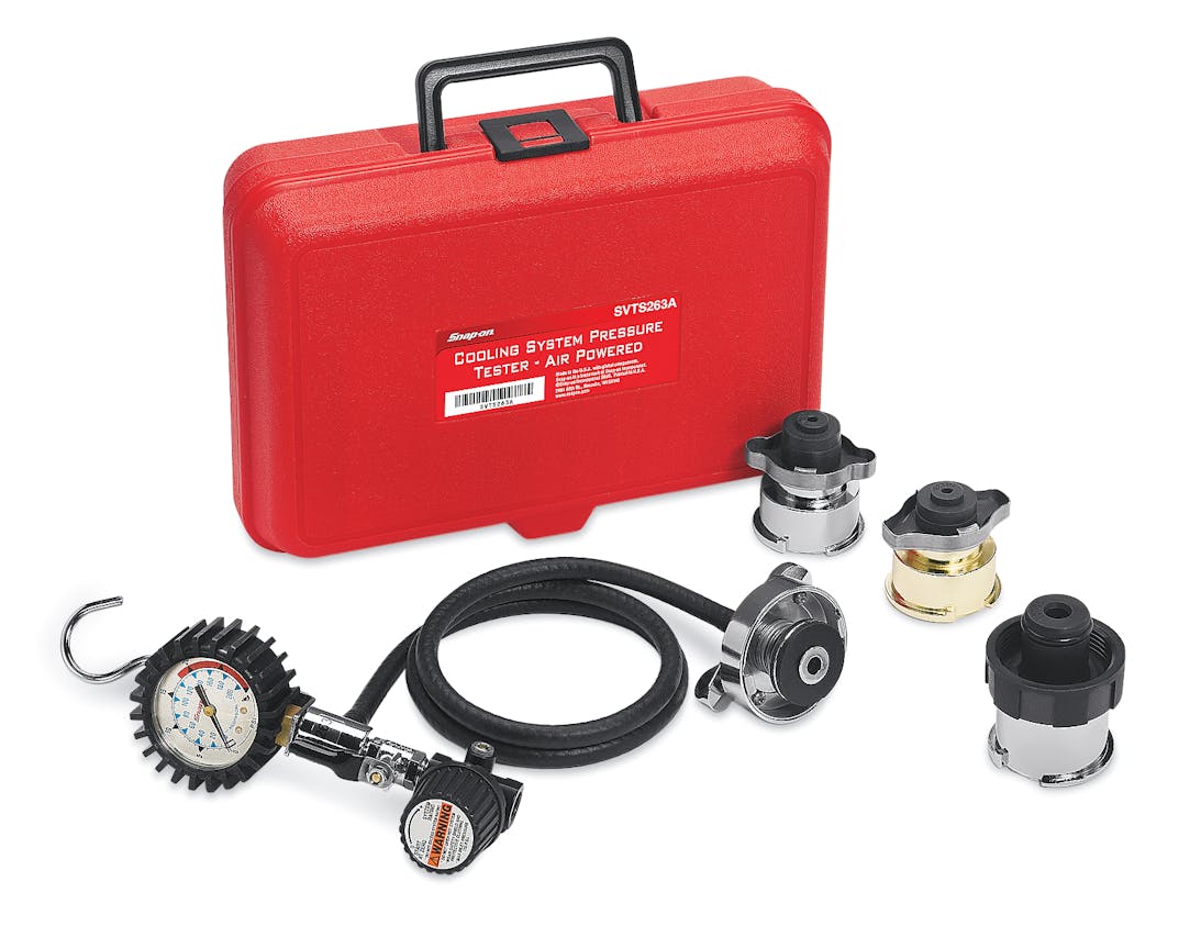 Cooling System Pressure Tester Air Powered, No. SVTS263 Fleet