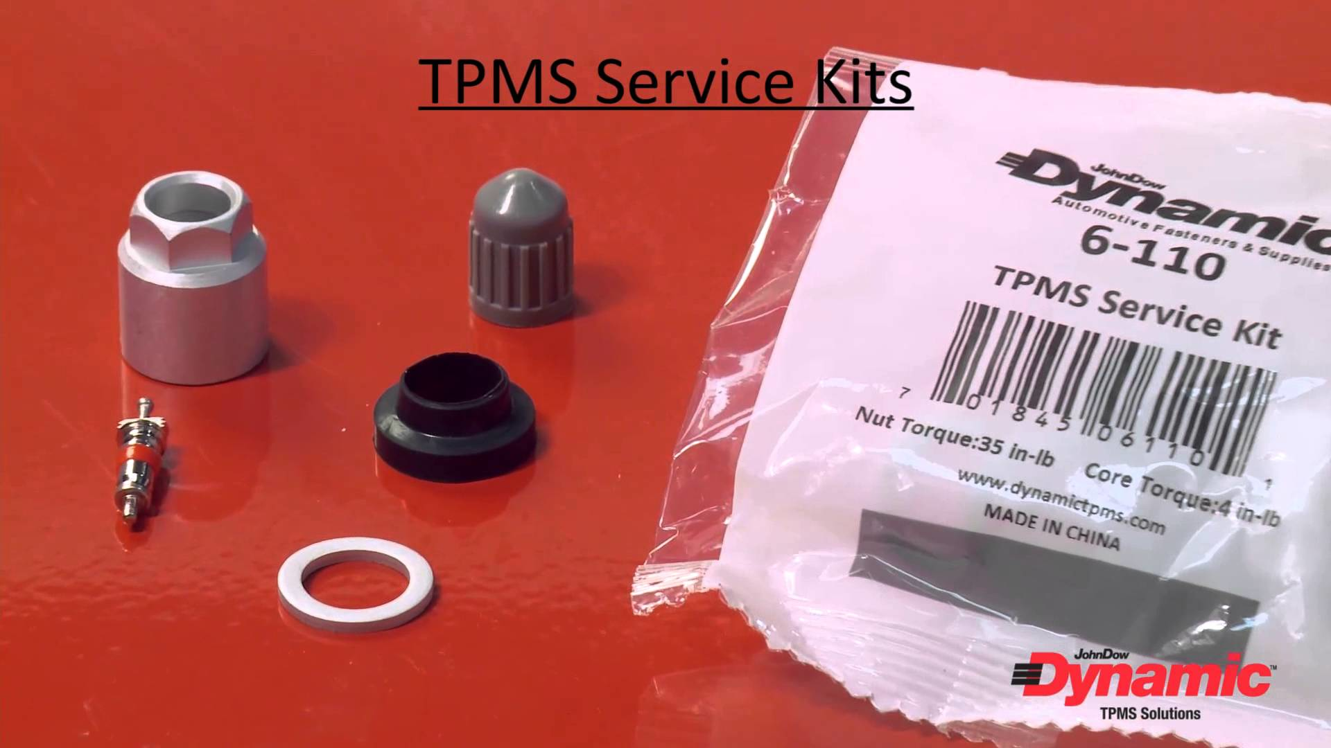 JohnDow Dynamic TPMS Solutions Module 5 Part 1 - TPMS Service Parts, Valve Stems and Service Kits Video