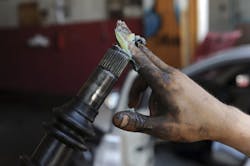 The basic characteristics of grease make it a better choice for applications where liquid lubricants such as oil would not stay in place or where a continuous supply of liquid lubricant cannot be maintained. The basic characteristics of grease make it a better choice for applications where liquid lubricants such as oil would not stay in place or where a continuous supply of liquid lubricant cannot be maintained.