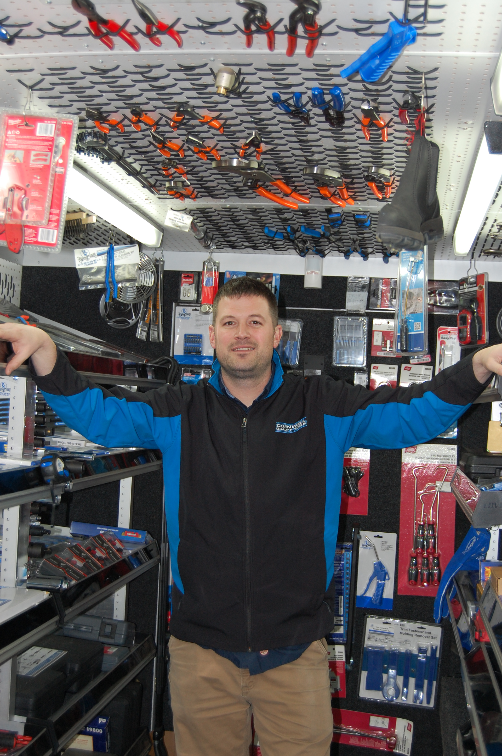 Ben Aurich operates a mobile tool business with Cornwell Tools. He is based in Farmington, Minn., servicing the nearby communities of Burnsville, Rosemount, Apple Valley, Lakeville, Elko and Eagan as well.