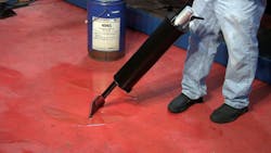 Vacuums can make for quick cleanup of spills while reducing a technician’s contact with the spilled material. Vacuums can make for quick cleanup of spills while reducing a technician’s contact with the spilled material.