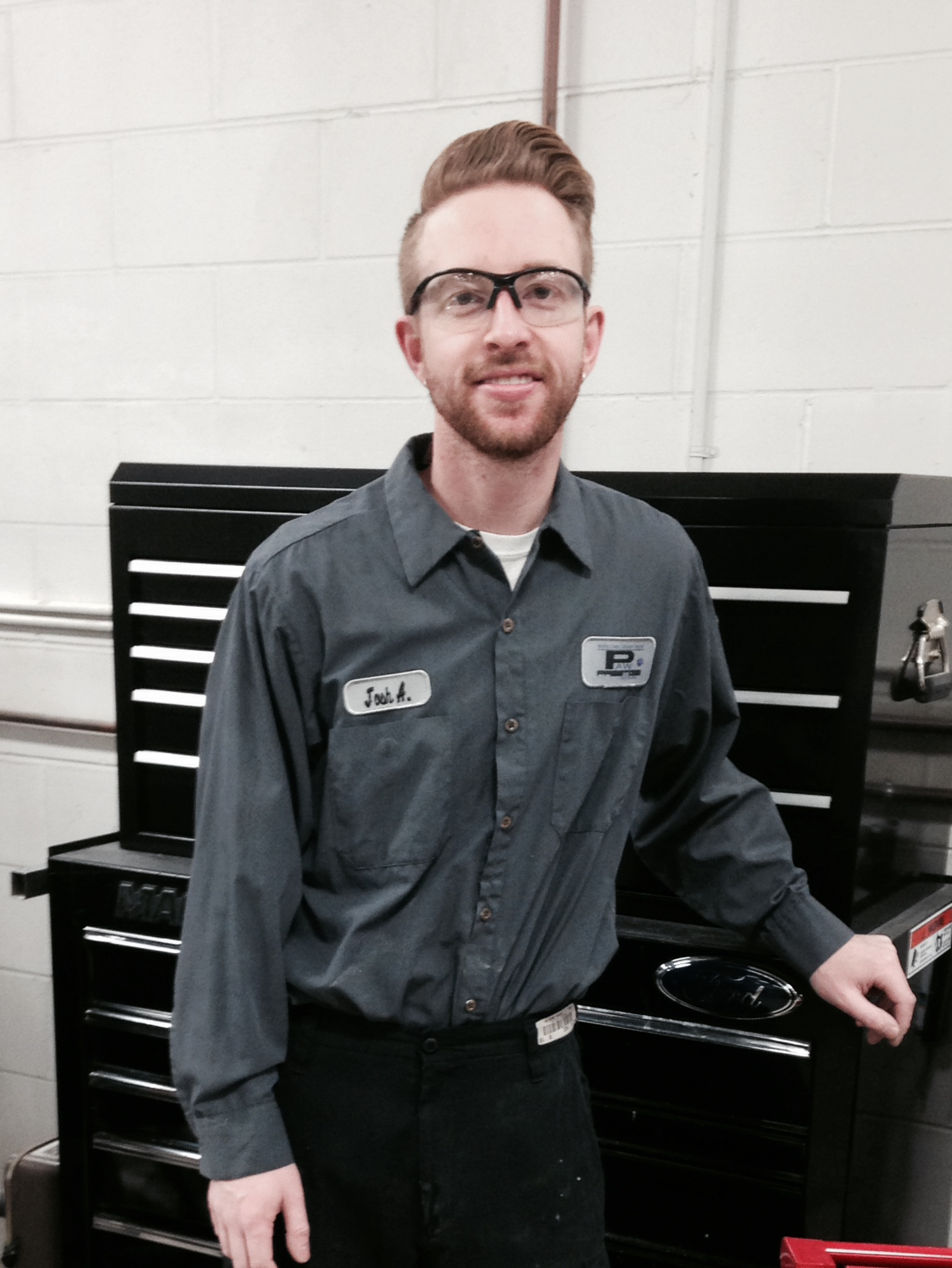 Josh Annis of Prestige Auto Works in Milwaukee, Wis.