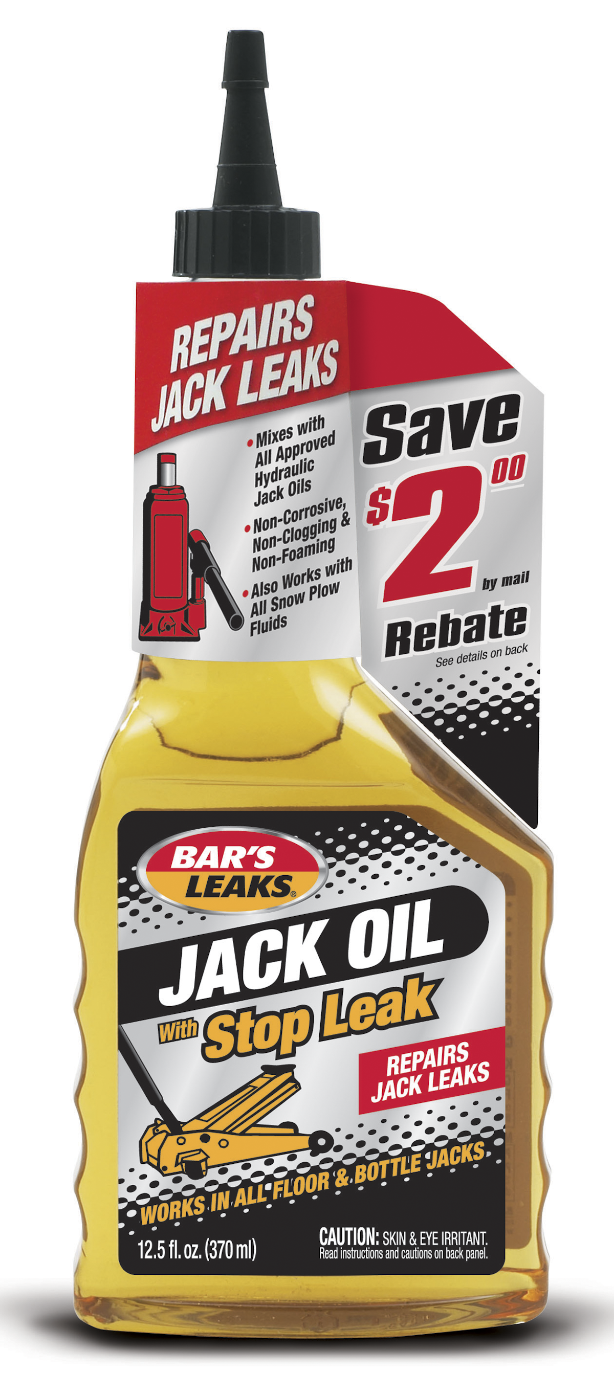 Jack Oil with Stop Leak, No. HJ12 From Bar's Products Fleet Maintenance