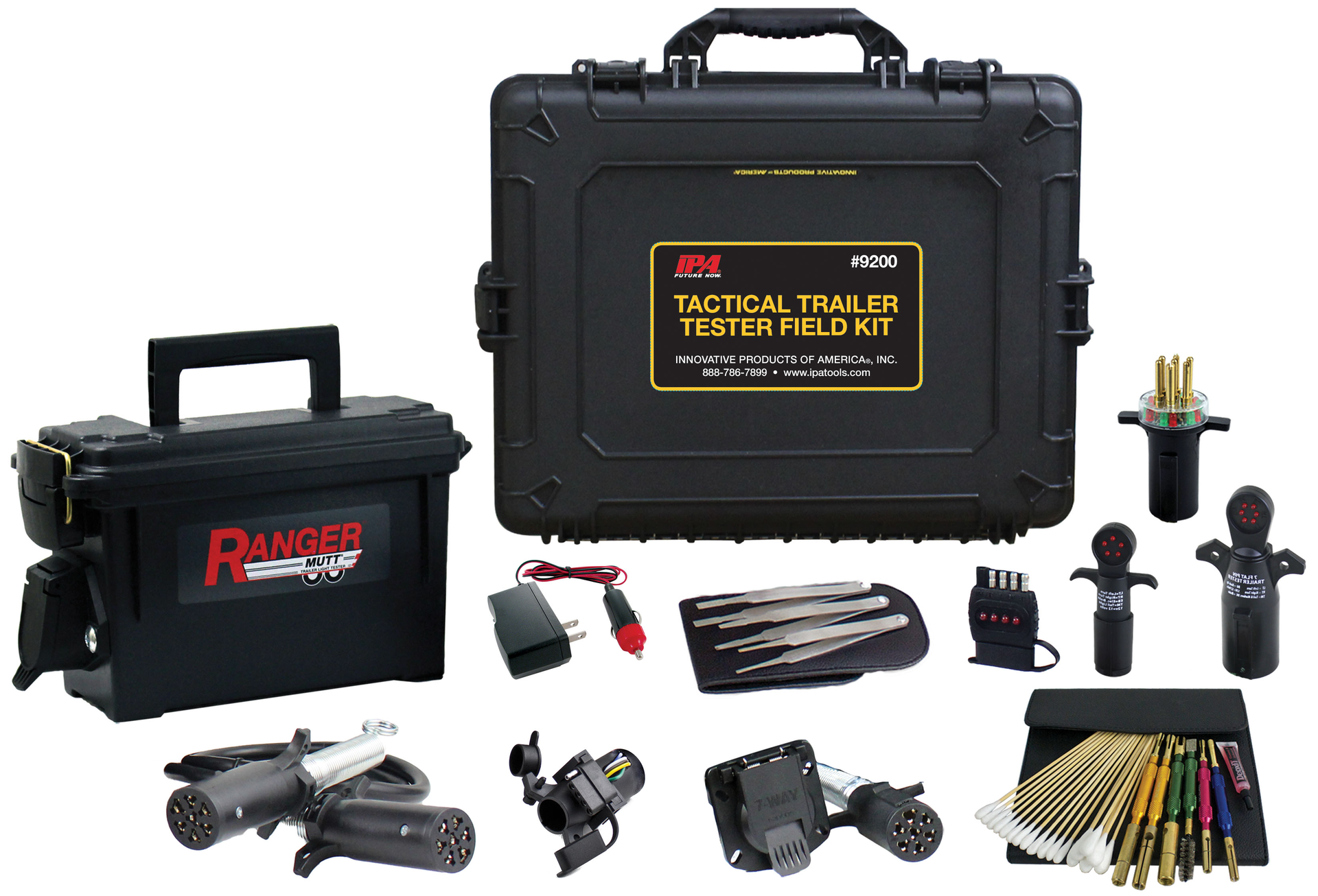 Innovative Products Of America 37 Pc Tactical Trailer Tester Field Kit 56be062489335