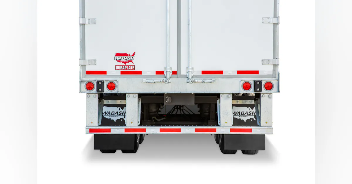 Impact Guard Wabash National announces new rear impact guard for trailers | Fleet ...