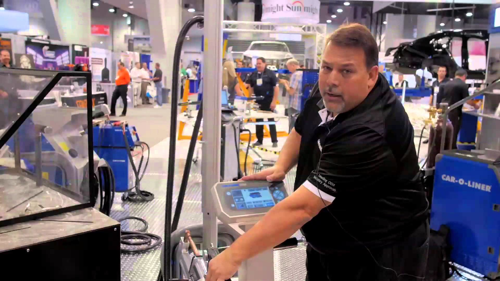 Car-O-Liner CTR7 Resistance Spot Welder Video