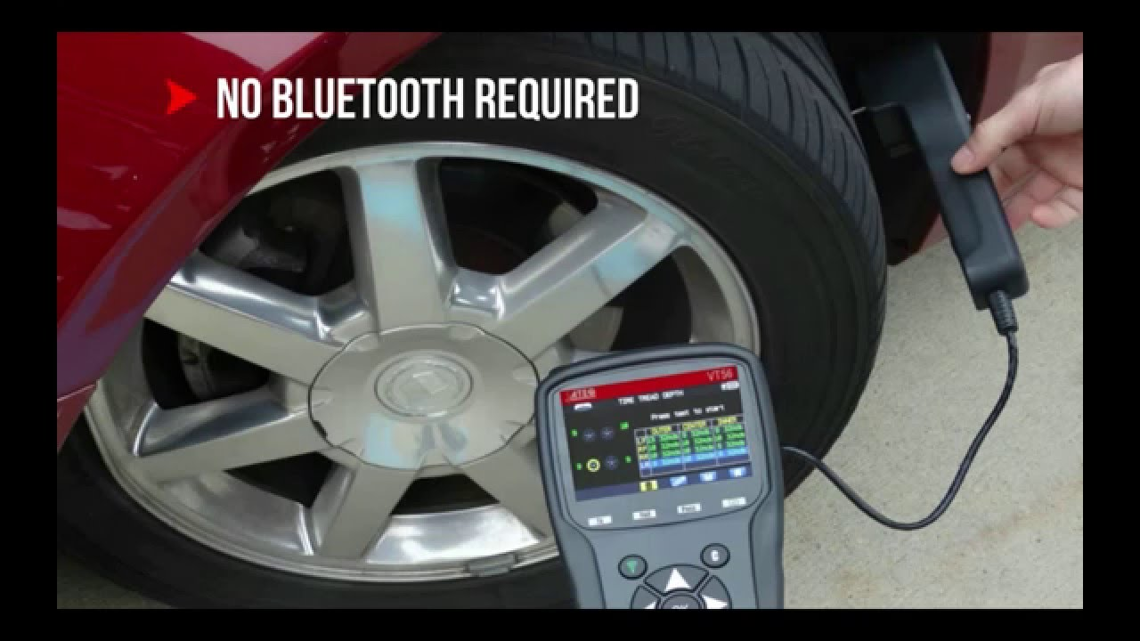 ATEQ Tire Tread Depth Gauge, VT56 TPMS Tool Accessory Video