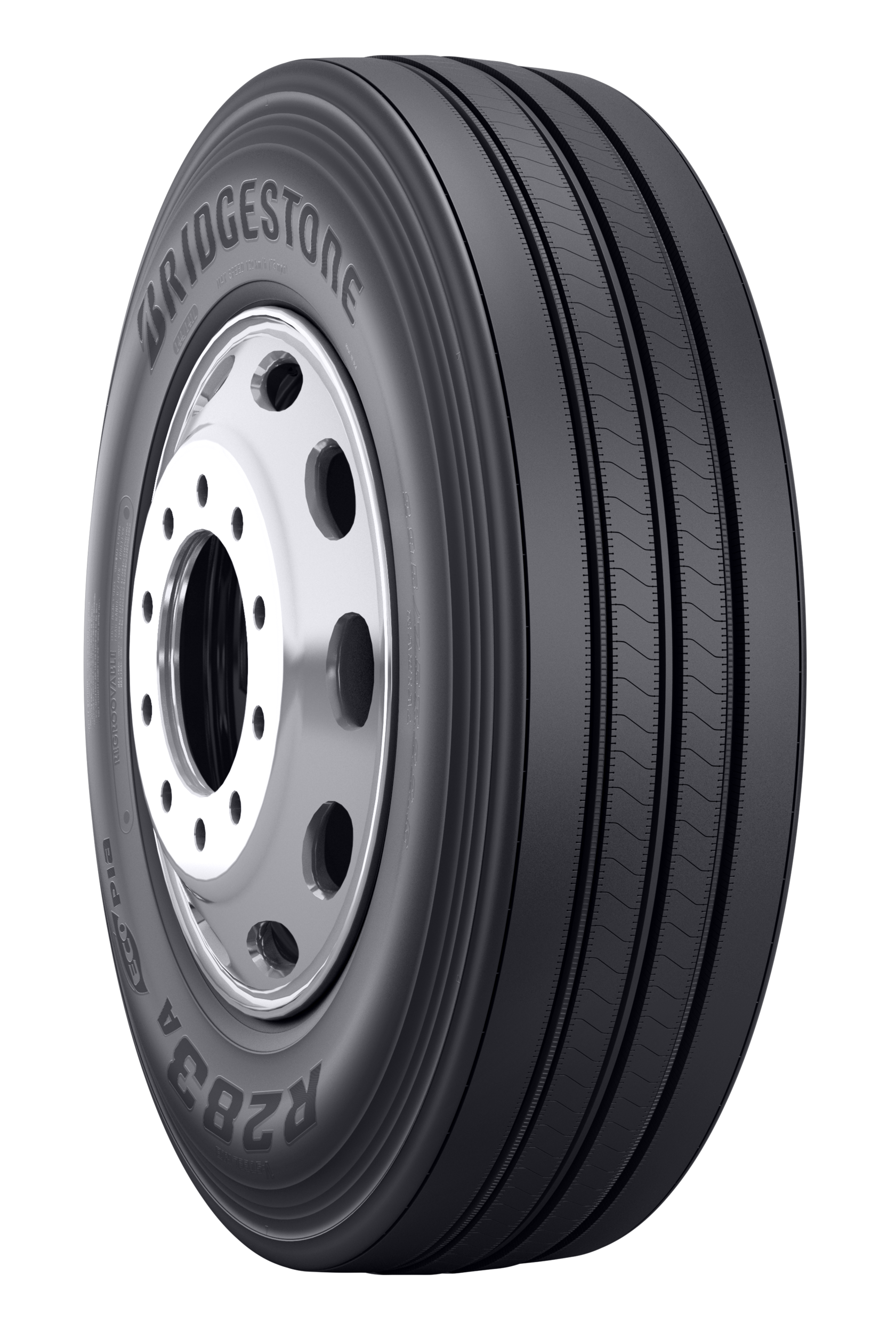 Bridgestone R283A Ecopia steer tire 56e83438a940b