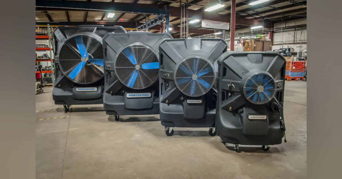 Jetstream Series of portable evaporative coolers | Fleet Maintenance