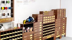 Wasted time and effort can be reduced by organizing inventory storage for increased productivity and safety.