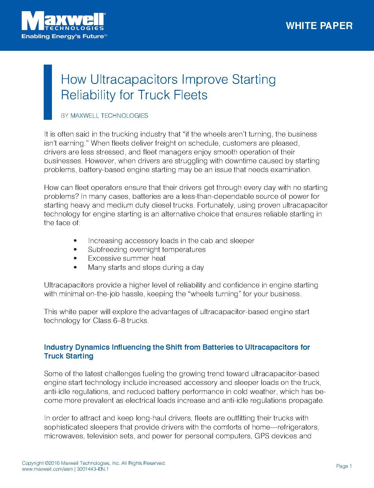 Maxwell How Ultracapacitors Improve Starting Reliability White Paper Pg 1 573f1899d6544