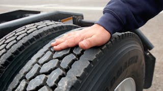A weekly fingertip diagnostic &ndash; simply running a hand over the tread &ndash; can help detect signs of irregular wear.