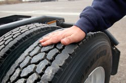 A weekly fingertip diagnostic – simply running a hand over the tread – can help detect signs of irregular wear. A weekly fingertip diagnostic – simply running a hand over the tread – can help detect signs of irregular wear.