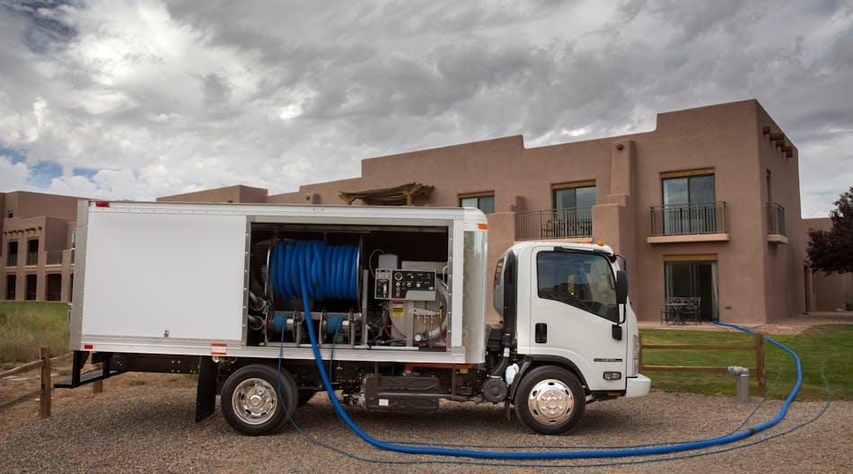 Because a power take-off has to be able to transmit a sufficient amount of power to operate a particular piece of auxiliary equipment, they come in many sizes and various capabilities to meet output requirements. Photo courtesy of Isuzu Commercial Truck of America