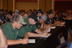 TMCSuperTech is two-day event specifically designed so technicians can exhibit their knowledge, skills and aptitude with medium and heavy duty commercial vehicles. This is done through a series of both written and hands-on problem-solving and diagnostic tests and challenges, designed to evaluate both theory and practical application. TMCSuperTech is two-day event specifically designed so technicians can exhibit their knowledge, skills and aptitude with medium and heavy duty commercial vehicles. This is done through a series of both written and hands-on problem-solving and diagnostic tests and challenges, designed to evaluate both theory and practical application.