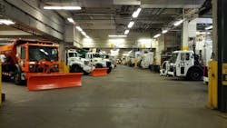 A look inside New York City's Department of Sanitation's central repair station. DSNY has more than 7,000 vehicles in its fleet. A look inside New York City's Department of Sanitation's central repair station. DSNY has more than 7,000 vehicles in its fleet.