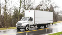 The Sahara dry freight truck body was a combined effort by Great Dane and Johnson Truck Bodies.
