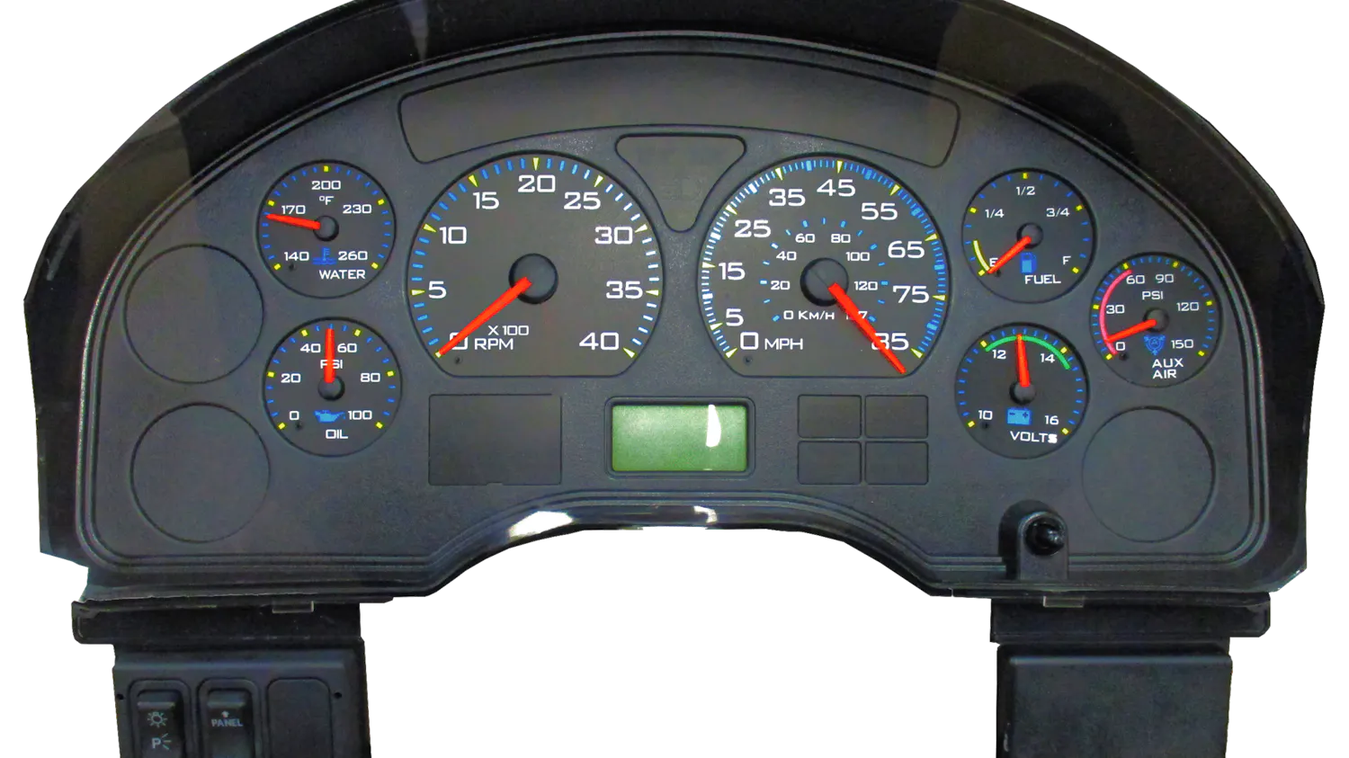 Projected Instrument Cluster Instrument Cluster Reprogrammed at Bruce Lohr blog