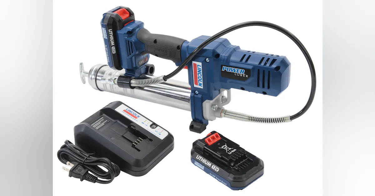 12V Lithium-Ion PowerLuber | Fleet Maintenance
