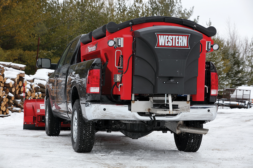 Western Products Tornado poly hopper spreader 57b37252c5187