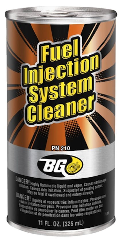 BG Fuel Injection System Cleaner Fleet Maintenance
