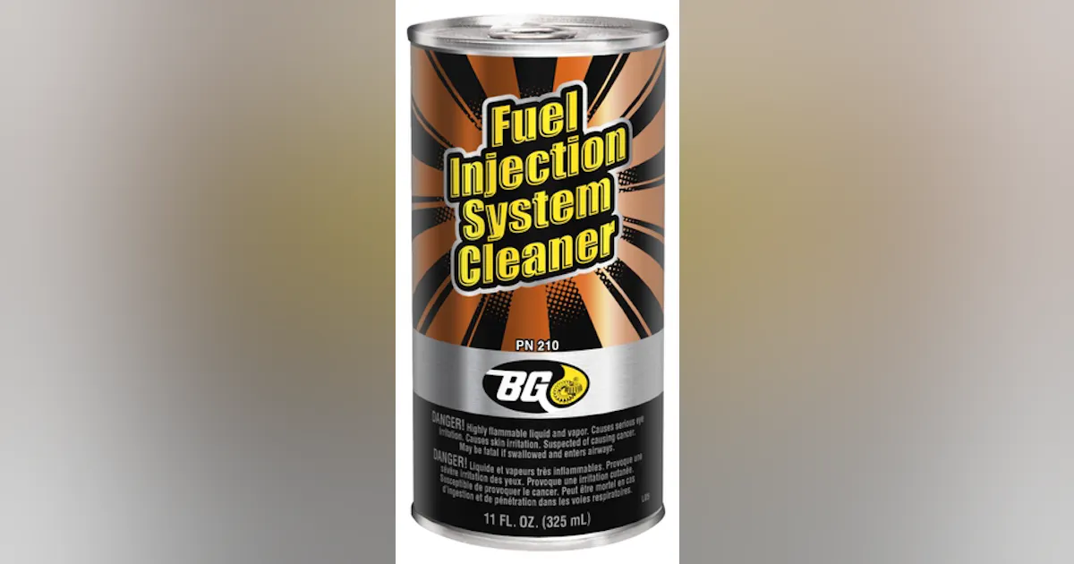 Fuel Injection System Cleaner BG Fuel Injection System Cleaner | Fleet Maintenance