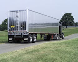 Among the checkpoints for maintaining transfer trailers are inspecting for any apparent damage – particularly wear or punctures in the floor and sidewalls – and making sure tailgate latches open and close properly. Among the checkpoints for maintaining transfer trailers are inspecting for any apparent damage – particularly wear or punctures in the floor and sidewalls – and making sure tailgate latches open and close properly.