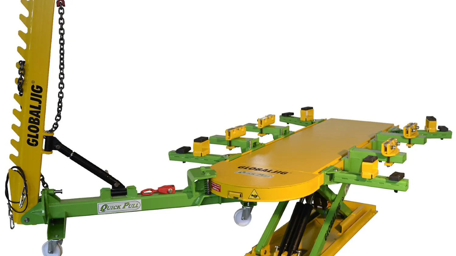Load Pull Bench Quick Pull Scissor Lift Bench | Fleet Maintenance