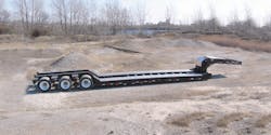 Talbert Manufacturing 55CC close coupled lowbed trailer 57db080a6773f