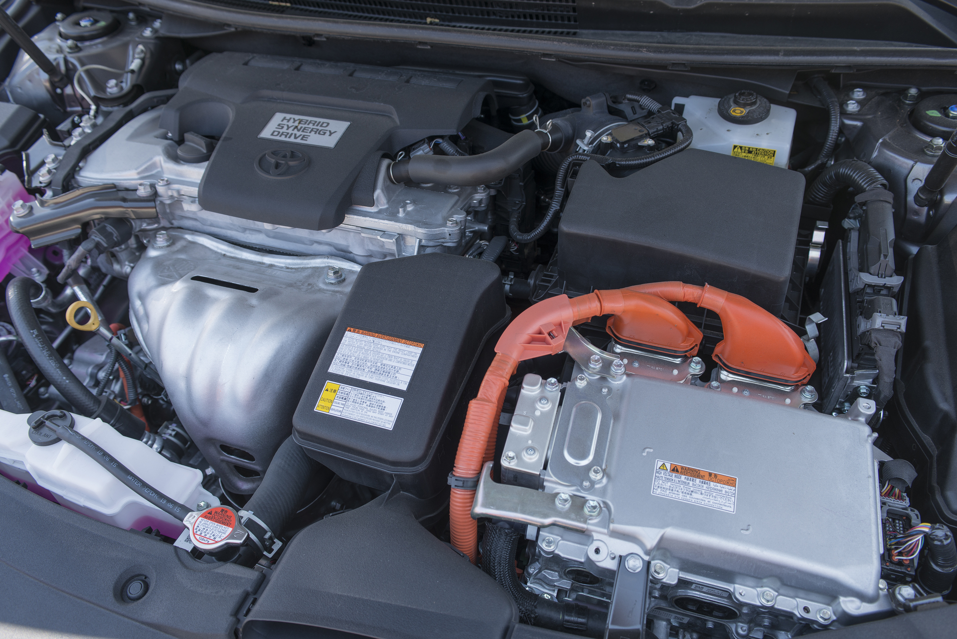 A major safety factor for those who service hybrid vehicles is to make sure the vehicle is &ldquo;off&rdquo; because the hybrid system is silent when running on battery.