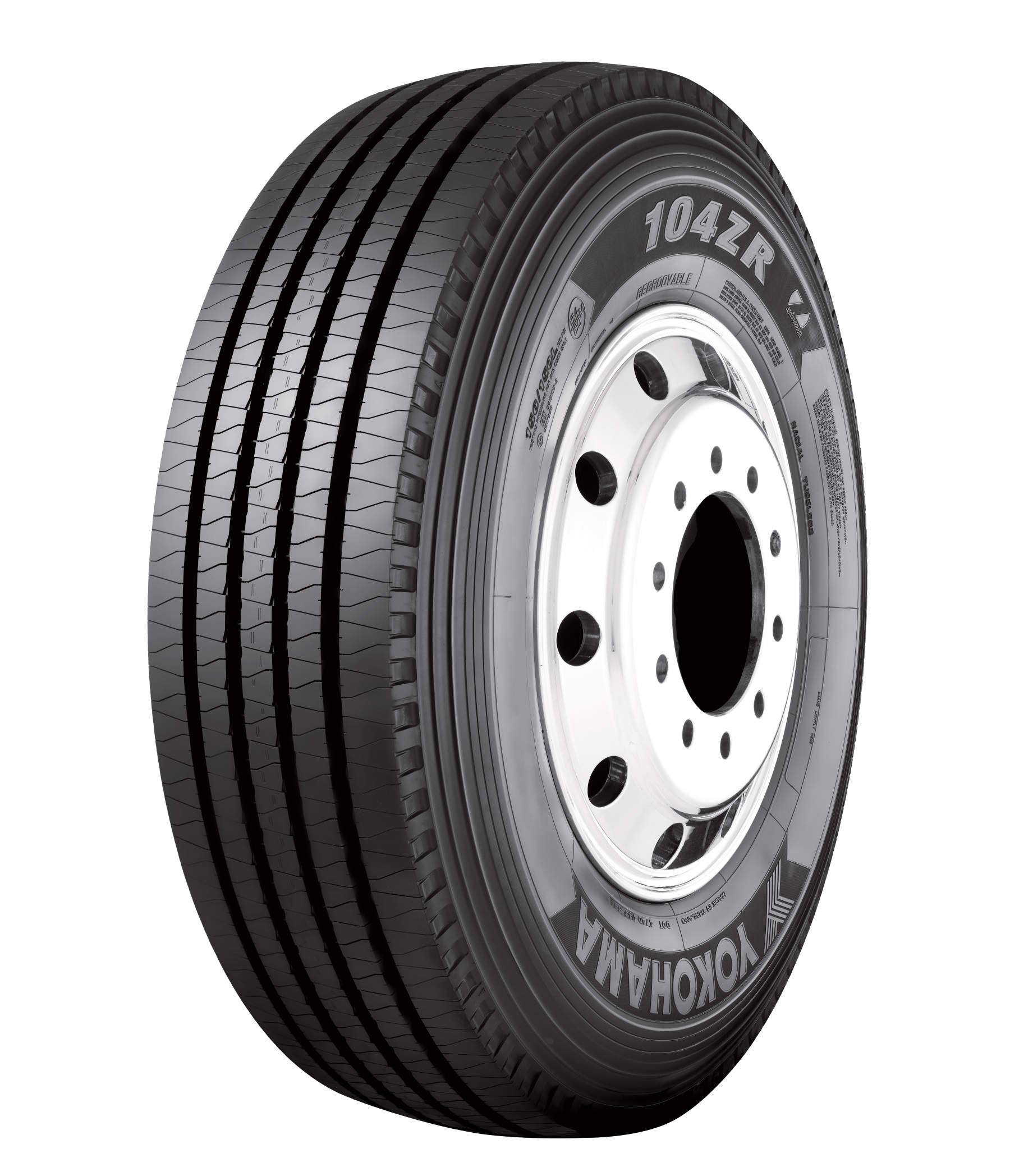 Yokohama 104 Zr Urbanregional All Positionsteer Tire 58121497eb953