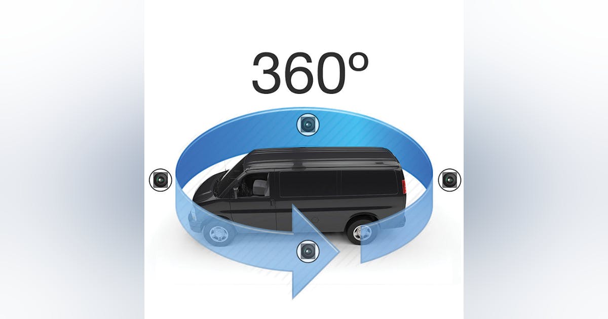 RVS-77535 360 degree surround view camera system | Fleet Maintenance