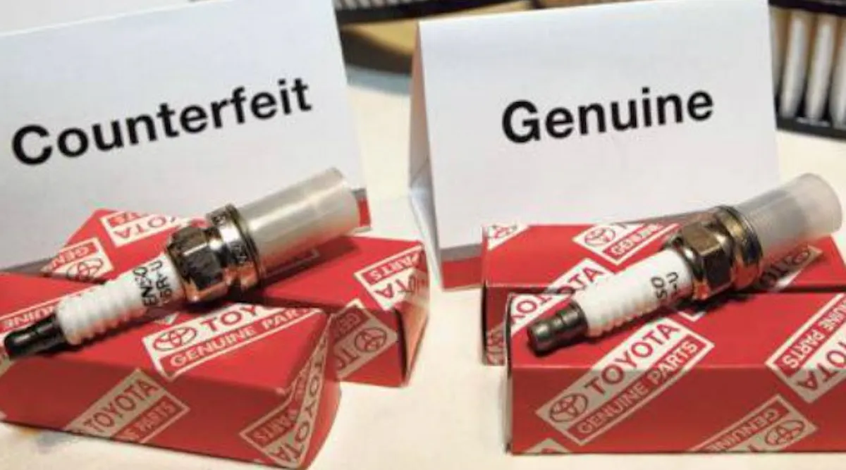 Counterfeit Fasteners Example Can you spot the differences? | Fleet Maintenance