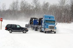 Winter temperatures can cause problems with commercial vehicle pneumatic systems because if enough moisture makes its way through the air dryer, it creates the potential for condensation within the air tanks. From there it can travel downstream, affecting the braking system and other connected technologies. Winter temperatures can cause problems with commercial vehicle pneumatic systems because if enough moisture makes its way through the air dryer, it creates the potential for condensation within the air tanks. From there it can travel downstream, affecting the braking system and other connected technologies.