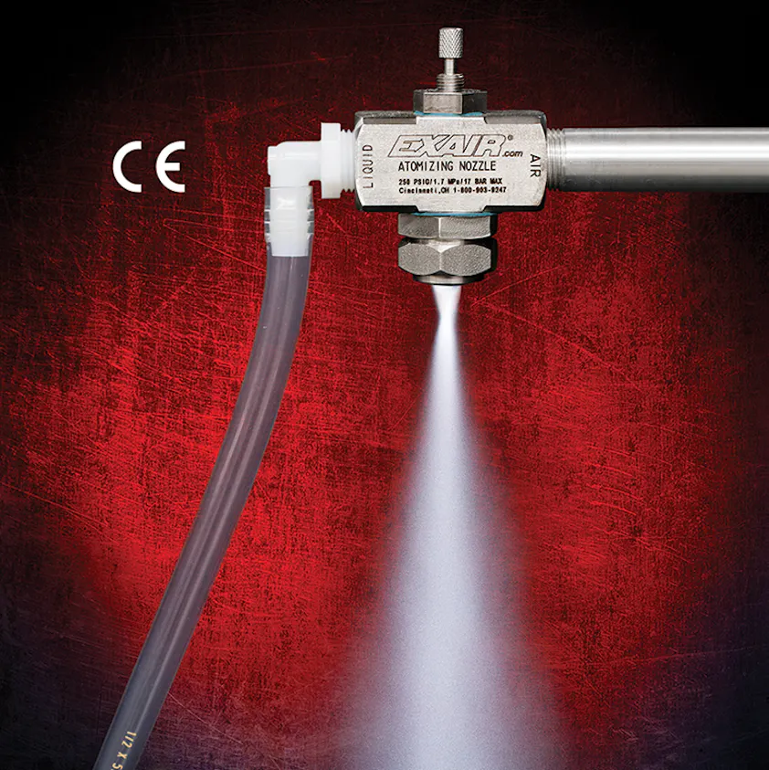 1/2 NPT Siphon Fed Atomizing Spray Nozzle | Fleet Maintenance