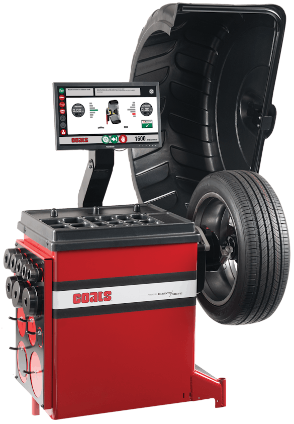 Coats 16003D Wheel Balancer Fleet Maintenance