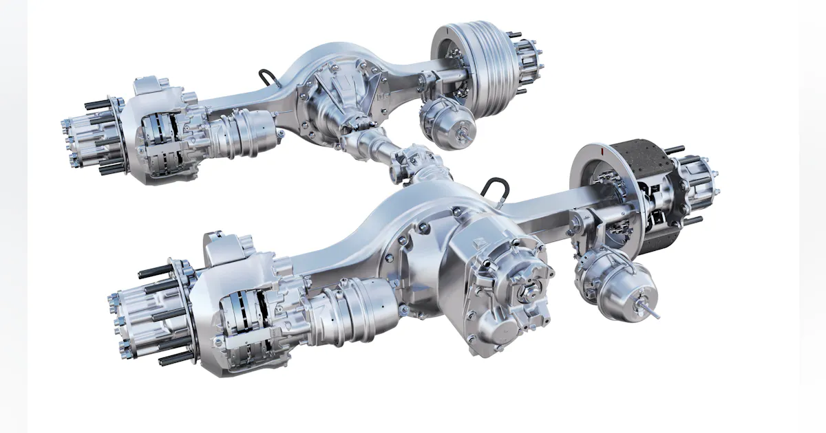 Meritor announces 14X HE High-Efficiency Tandem Drive Axle for North ...