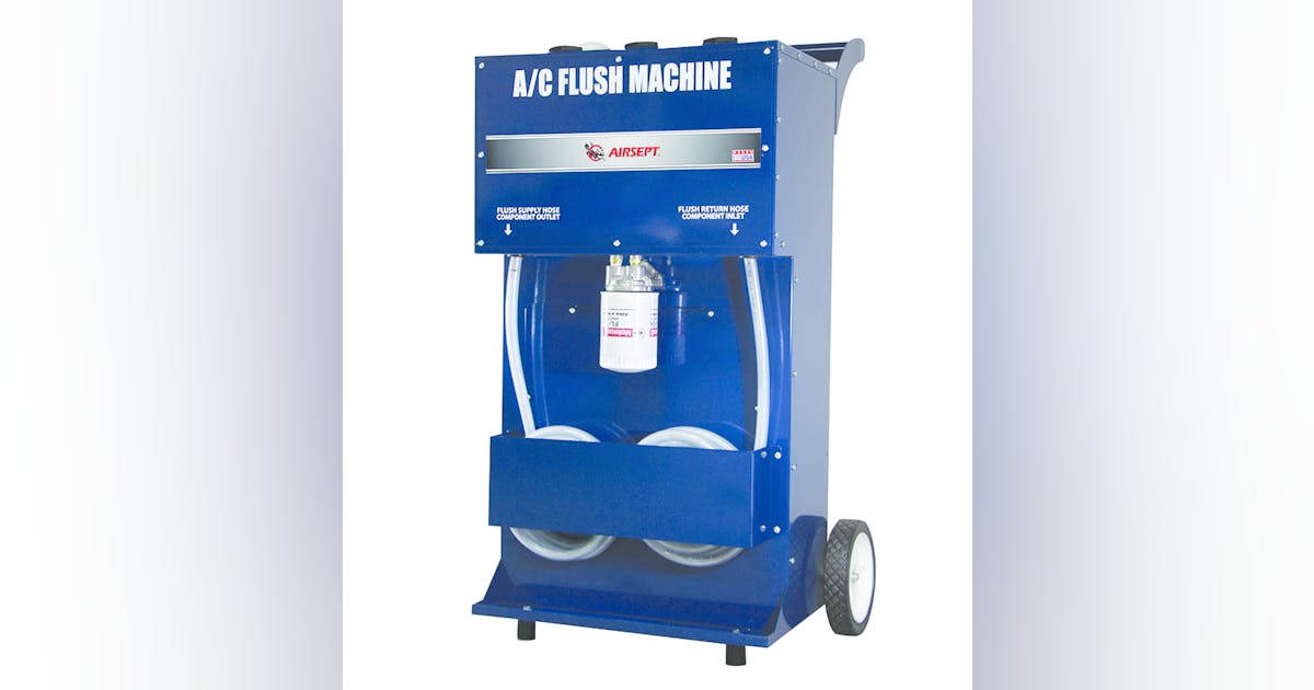 Tool Review: AirSept A/C Flush Machine | Fleet Maintenance