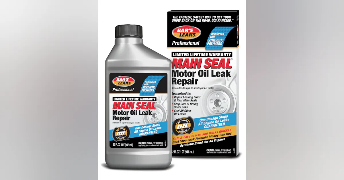 Bar’s Leaks Professional Main Seal Motor Oil Leak Repair, No. MS-1 ...