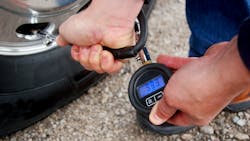 Both overinflation and underinflation have negative effects on a tire because each condition changes the area contacting the road. Both overinflation and underinflation have negative effects on a tire because each condition changes the area contacting the road.