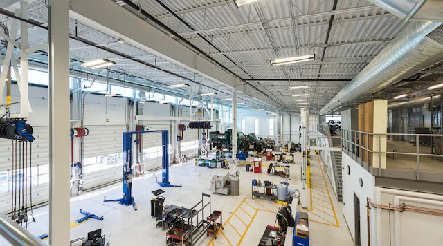 Industrial Maintenance Shop Design Major Overhaul & Equipment Repair