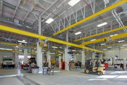 Vehicle exhaust removal systems, like source capture systems, help maintain clear air – free of hazardous chemicals present in vehicle engine emissions – inside a vehicle shop. Vehicle exhaust removal systems, like source capture systems, help maintain clear air – free of hazardous chemicals present in vehicle engine emissions – inside a vehicle shop.